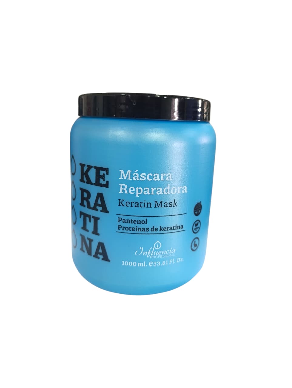 MASCARA CAPILAR REPARADORA KERATINA - INFLUENCIA PROFESIONAL